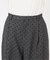 手洗い可 / ツイルドットフォルムパンツ