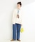 ウォッシャブル / DU JOUR/デュ ジュール NEW M-RISE TAPER JEAN