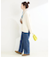 ウォッシャブル / DU JOUR/デュ ジュール NEW M-RISE TAPER JEAN