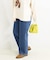ウォッシャブル / DU JOUR/デュ ジュール NEW M-RISE TAPER JEAN