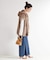 ウォッシャブル / DU JOUR/デュ ジュール NEW M-RISE TAPER JEAN
