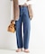 ウォッシャブル / DU JOUR/デュ ジュール NEW M-RISE TAPER JEAN