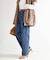 ウォッシャブル / DU JOUR/デュ ジュール NEW M-RISE TAPER JEAN