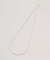 ボールチェーンロングネックレス