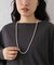 ボールチェーンロングネックレス