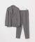 《2点セット》ウールライク リラックスジャケット セットアップ