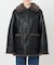 リバーシブルムートンライクコート