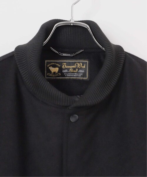 タスマニアウール ウインドシャフト バーシティージャケット｜ベーセー