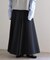 トリアセツイルフレアスカート