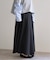 トリアセツイルフレアスカート