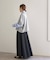 トリアセツイルフレアスカート