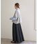 トリアセツイルフレアスカート