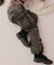 NULL TOKYO / ヌル トウキョウ 別注 バギー キャンバス 加工 パンツ