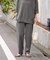 ［25AW新作］フルニードルカーブニットパンツ