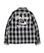 BEN DAVIS別注 ネルチェック 刺繍ワークシャツ