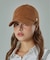 【VARZAR/バザール】Curved Oval Metal Suede Ball Cap VARZAR1684