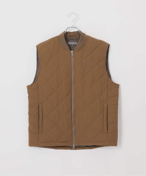 Eddie Bauer 別注 中綿 キルティングベスト｜ベーセーストックの