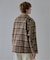 OSKR別注 シャギーチェックブルゾン