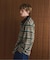 OSKR別注 シャギーチェックブルゾン
