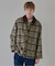 OSKR別注 シャギーチェックブルゾン