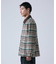 OSKR別注 シャギーチェックブルゾン