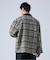 OSKR別注 シャギーチェックブルゾン