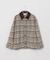 OSKR別注 シャギーチェックブルゾン