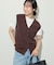 ダブルポケットニットベスト
