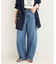 《追加6》ウォッシャブル / DU JOUR/デュ ジュール BARREL BAGGY JEAN