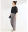 《追加》手洗い可 / ドットフロッキースティックパンツ