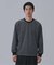 HEAT LAYER ベロア クルーロングスリーブTシャツ