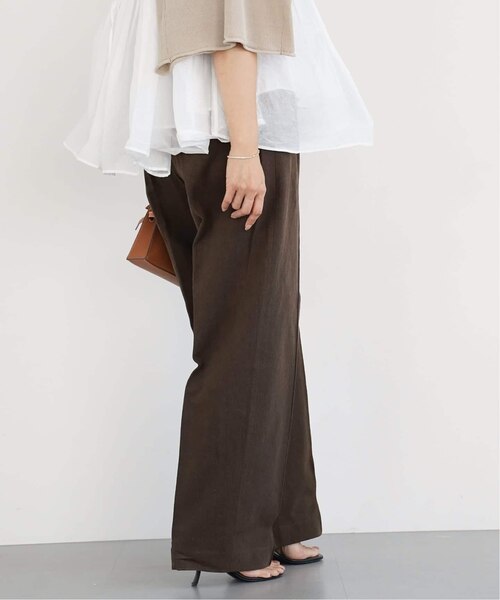 CELERI Cotton Linen パンツ｜ベーセーストックのアウトレット通販