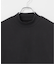 起毛 スムースモックネックロングスリーブTシャツ