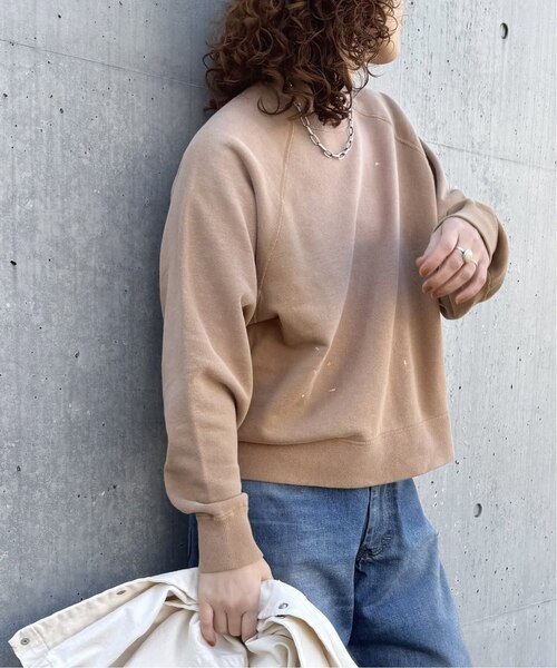 chimala】 for luxe PAINT SWEAT CREW TOP｜ベーセーストックの