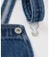 LE DENIM BARE BK サロペット