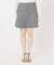 手洗い可 / ビアードミニフレアニットスカート