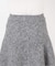 手洗い可 / ビアードミニフレアニットスカート