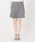 手洗い可 / ビアードミニフレアニットスカート