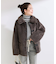 《S/Mサイズ展開》リバーシブルムートンライクコート2