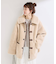 《S/Mサイズ展開》リバーシブルムートンライクコート2