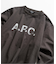 A.P.C. (アーペーセー) 別注 ロゴプリント スウェットライク ロングスリーブ