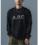 A.P.C. (アーペーセー) 別注 ロゴプリント スウェットライク ロングスリーブ