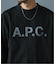 A.P.C. (アーペーセー) 別注 ロゴプリント スウェットライク ロングスリーブ