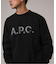A.P.C. (アーペーセー) 別注 ロゴプリント スウェットライク ロングスリーブ