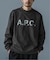 A.P.C. (アーペーセー) 別注 ロゴプリント スウェットライク ロングスリーブ