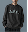 A.P.C. (アーペーセー) 別注 ロゴプリント スウェットライク ロングスリーブ