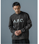 A.P.C. (アーペーセー) 別注 ロゴプリント スウェットライク ロングスリーブ