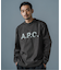 A.P.C. (アーペーセー) 別注 ロゴプリント スウェットライク ロングスリーブ