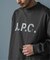 A.P.C. (アーペーセー) 別注 ロゴプリント スウェットライク ロングスリーブ