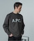 A.P.C. (アーペーセー) 別注 ロゴプリント スウェットライク ロングスリーブ